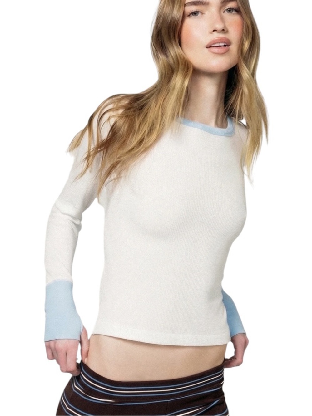 NWT Dairy Boy The Everyday Thermal Top with Thumbholes Size S
